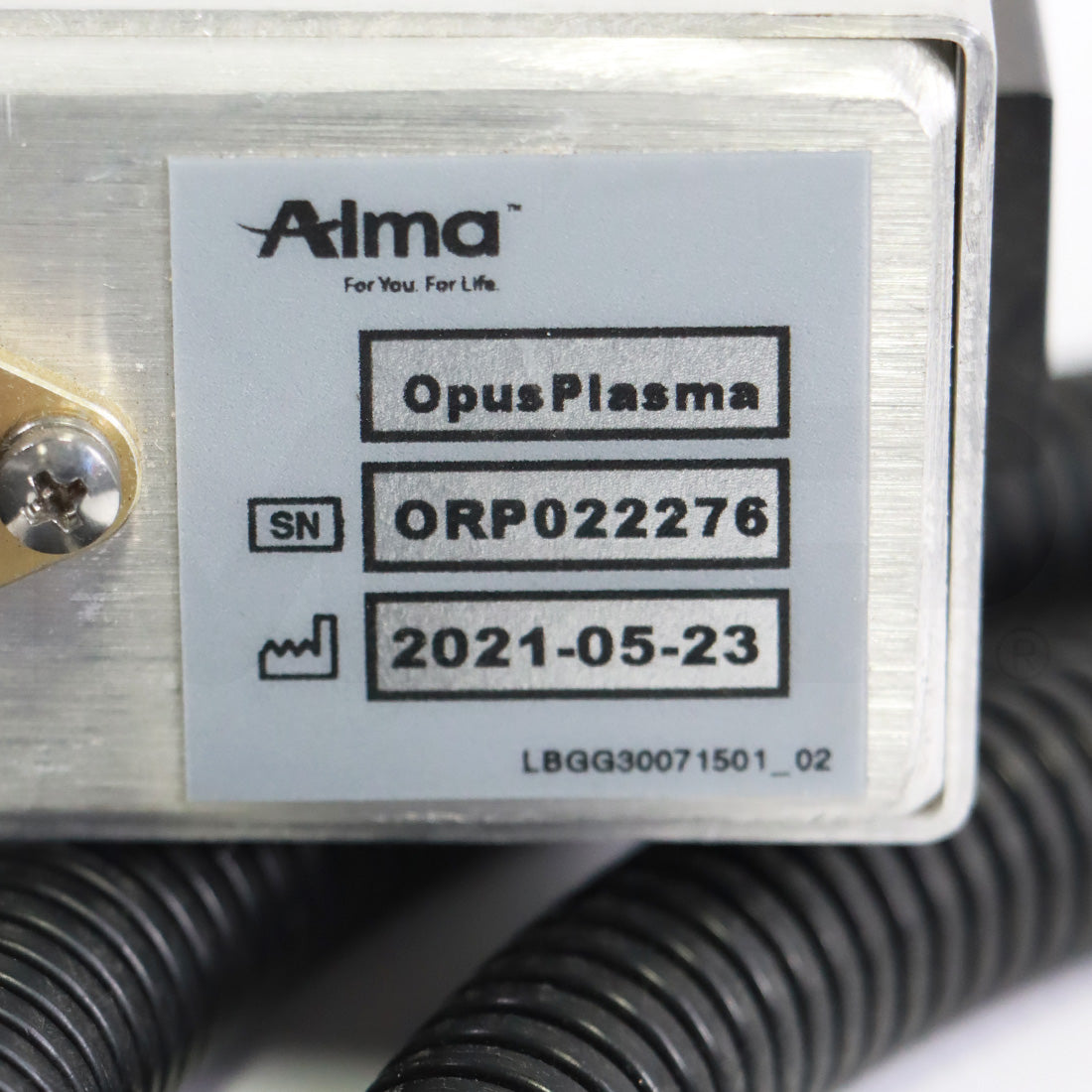 2021 Alma Opus Plasma Fractional Plasma RF Skin Resurfacing Laser