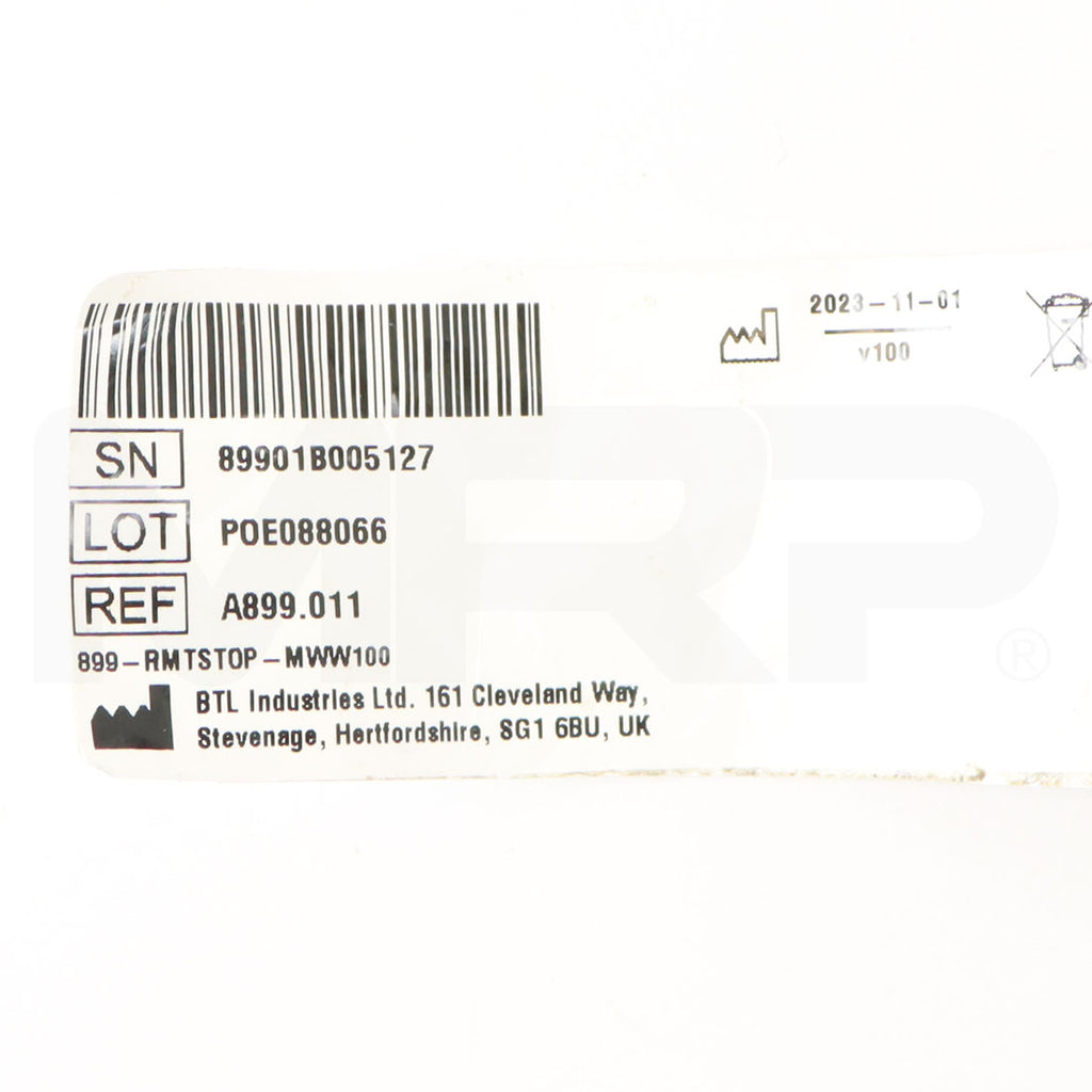 2021 BTL Emsculpt Neo System Patient Stop Button Label