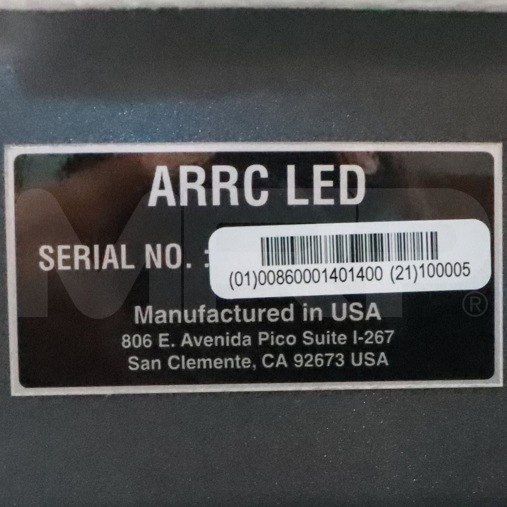 ARRC LED Elysium Red Light Therapy Bed Serial Number