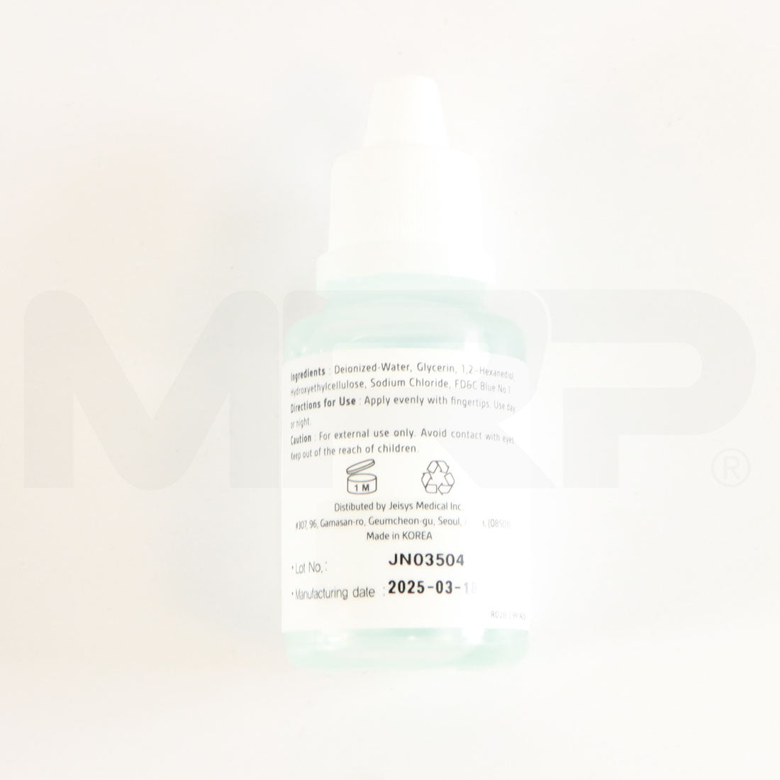 Jeisys Density Moisture Gel Bottles Back