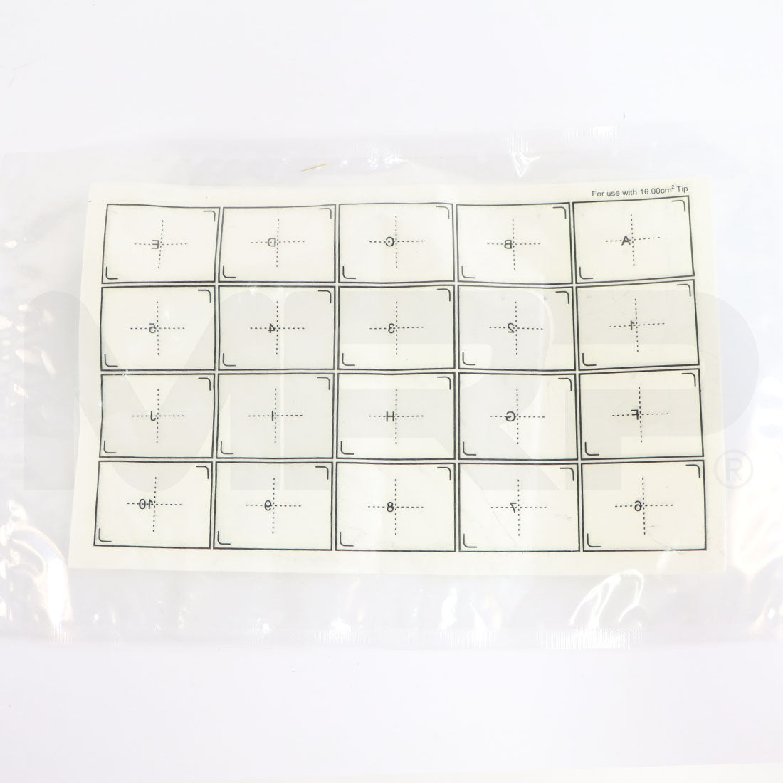Jeisys Denza Laser Resolution 16cm² Tip Guide Paper
