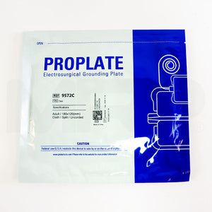 Jeisys Proplate Adult/Cloth/Split 9572C Electrosurgical Grounding Plate, Single 5-Pack
