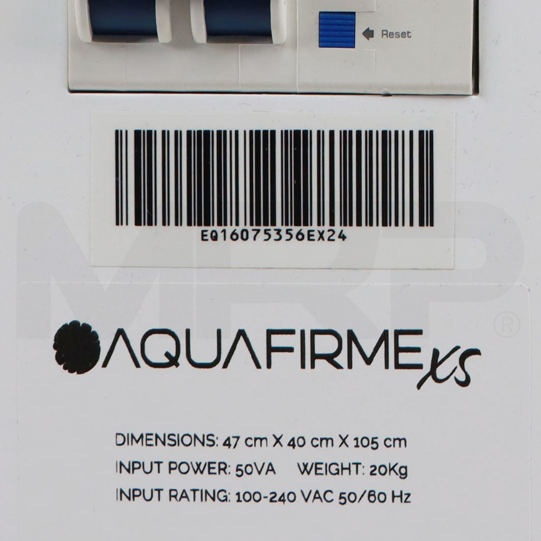 AMP AquafirmeXS System Serial