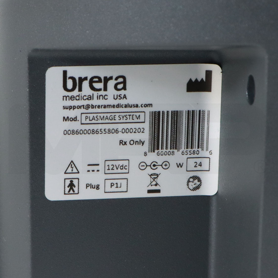 Brera Medical Plasmage Plasma Skin Lesions System
