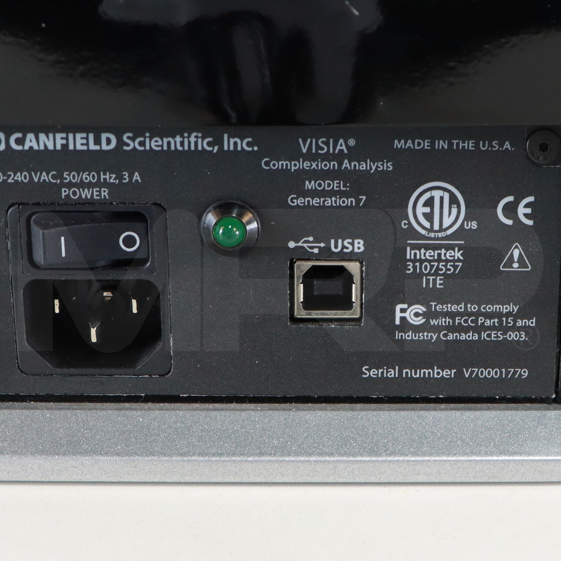 Canfield Scientific Visia Generation 7 System Serial
