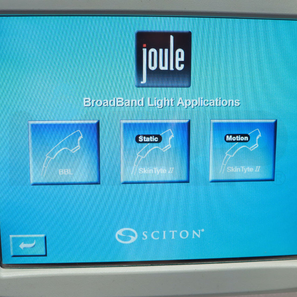 2011 Sciton Joule System BBL Screen