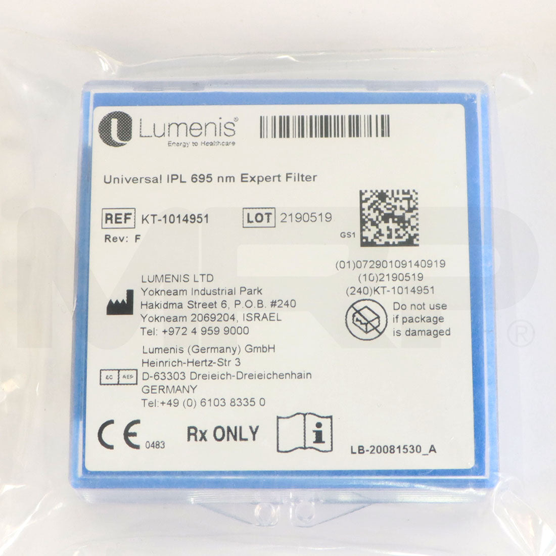 Lumenis M22 Universal IPL 695nm Filter Handpiece KT-1014951