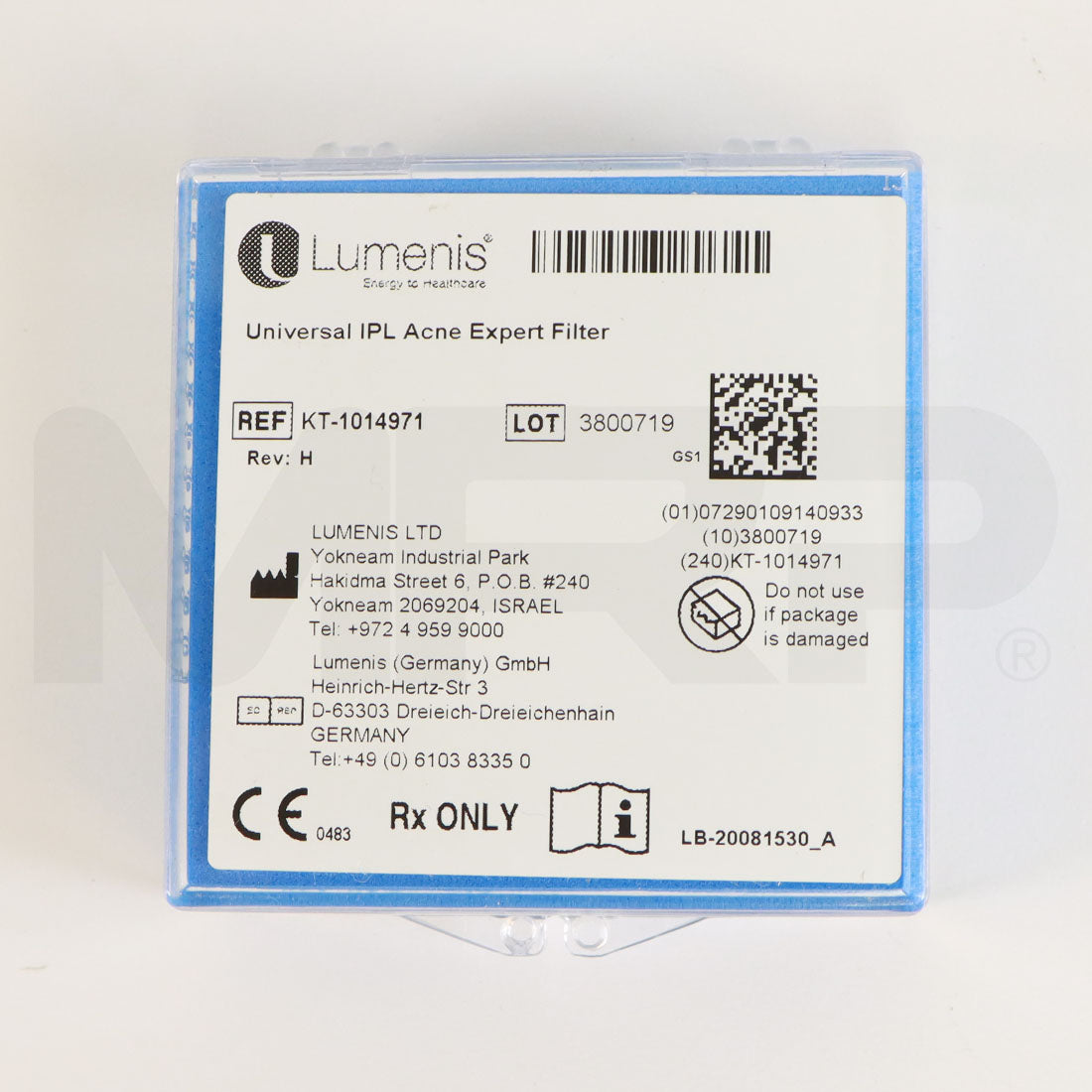 Lumenis Universal IPL M22 Handpiece Calibration Filter
