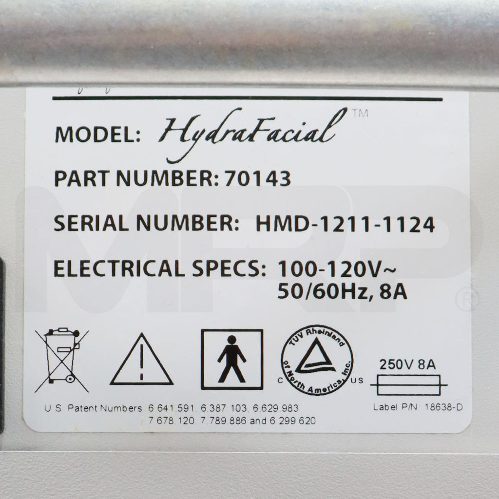 2012 Edge Systems Hydrafacial System Serial