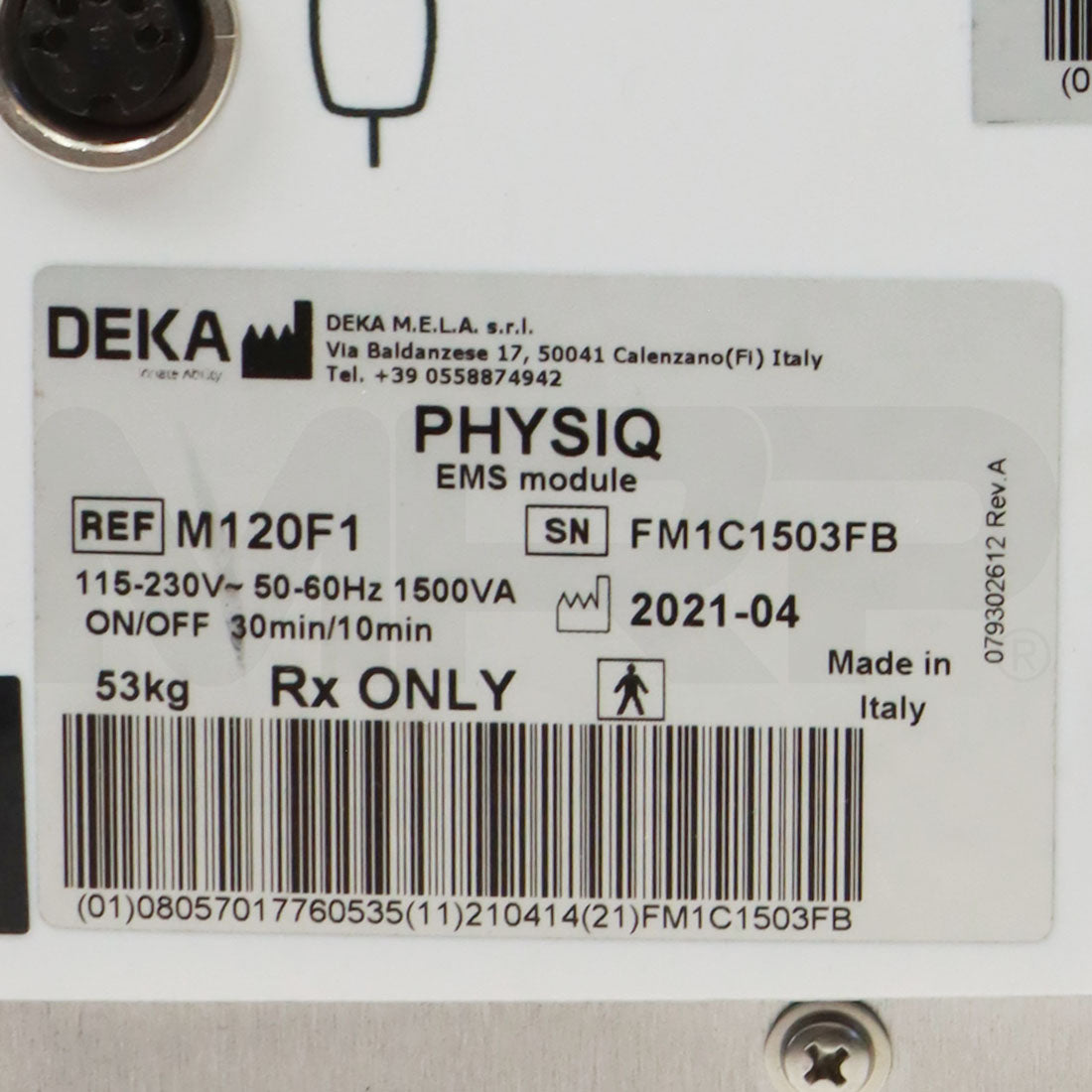 2021 Deka Cartessa Physiq EMS Module Body Contouring System