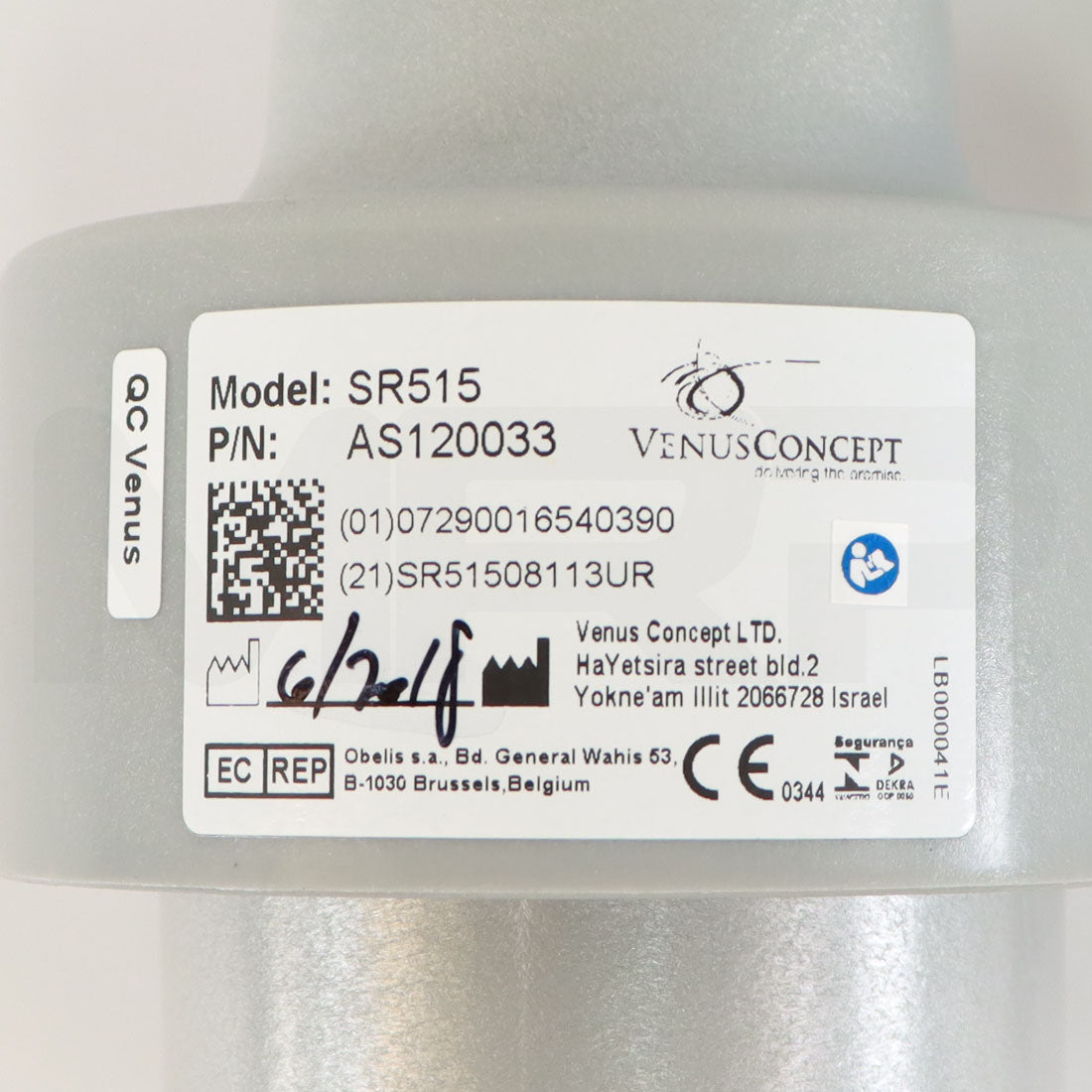 Venus Concept SR515 IPL Rejuvenation Handpiece AS120033