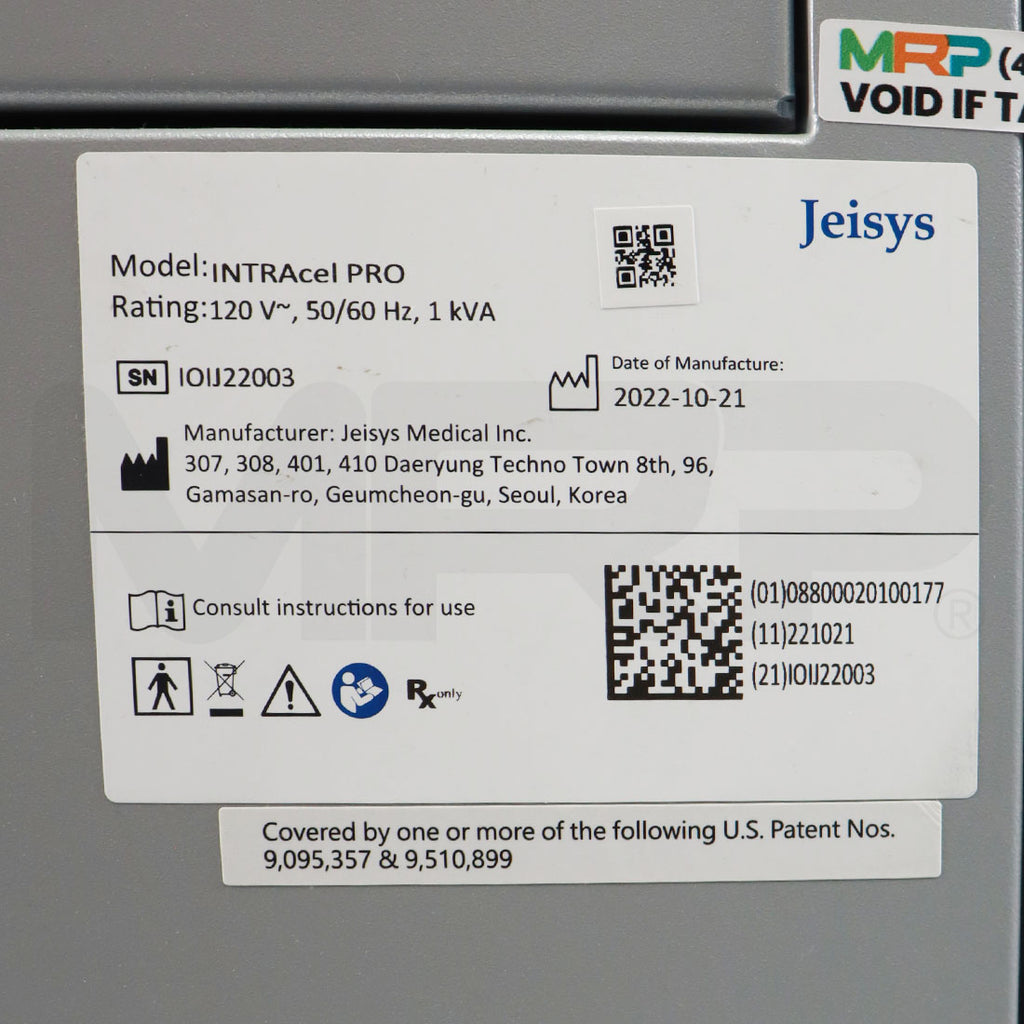2022 Jeisys INTRAcel PRO System Serial