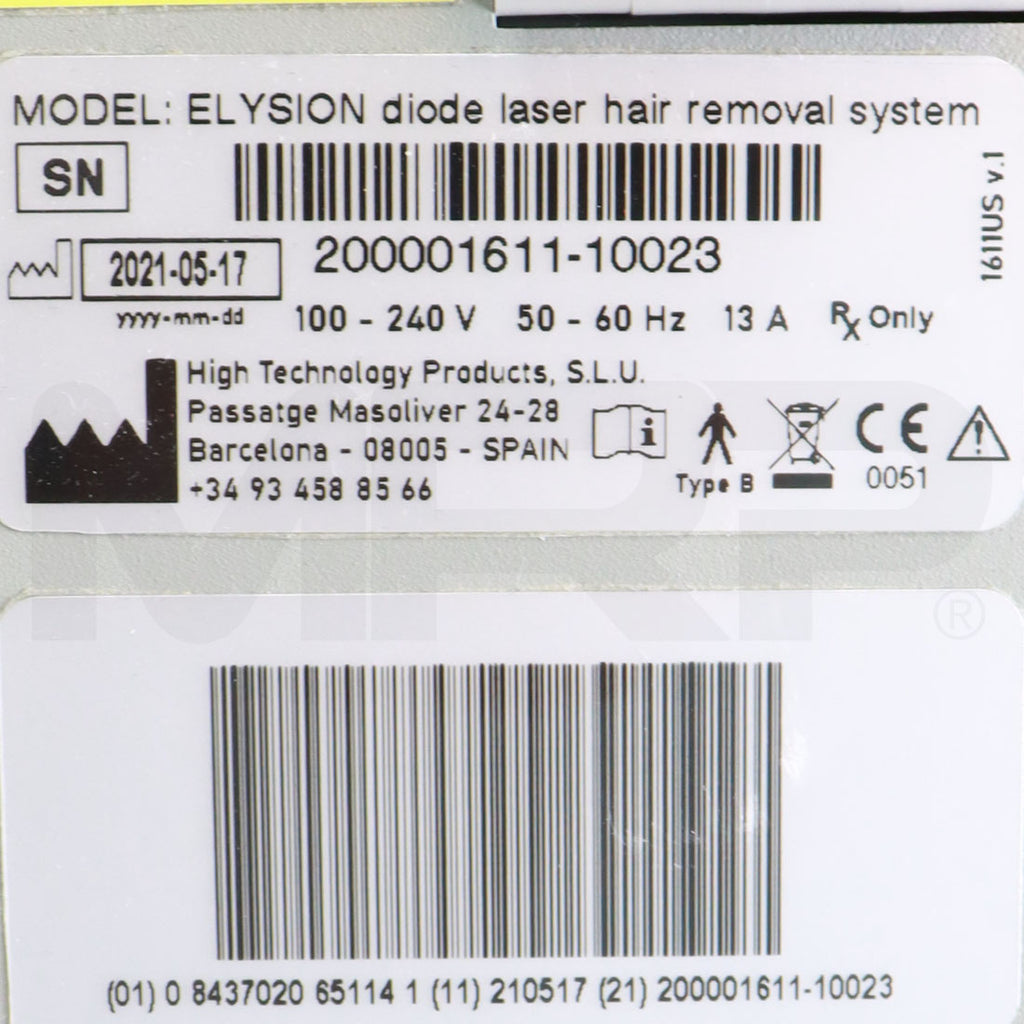 2021 Cocoon Medical Elysion-Pro Diode Laser Hair Removal System