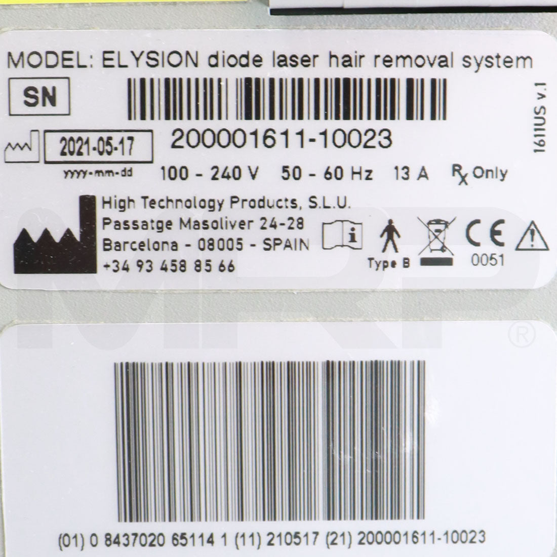 2021 Cocoon Medical Elysion-Pro Diode Laser Hair Removal System