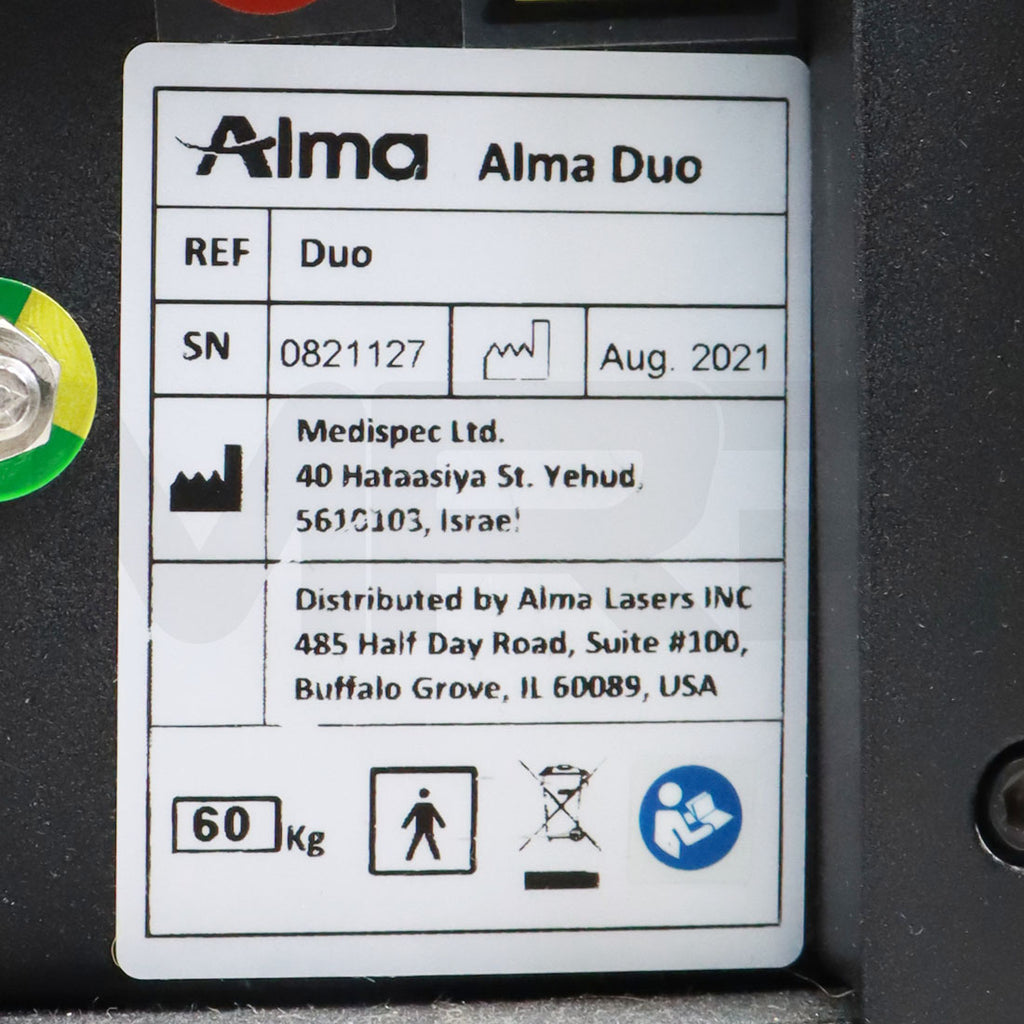 2021 Alma Duo Sexual Wellness Low Intensity Extracorporeal Shock Wave Therapy System
