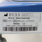 2015 DUSA BLU-U Blue Light Photodynamic Therapy System Base Assembly Label