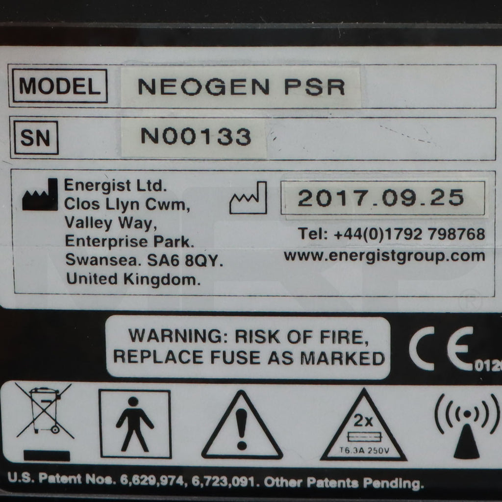 2017 Energist NeoGen PSR Nitrogen Plasma Skin & Body Rejuvenation System
