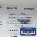 2017 Sciton Joule System Label