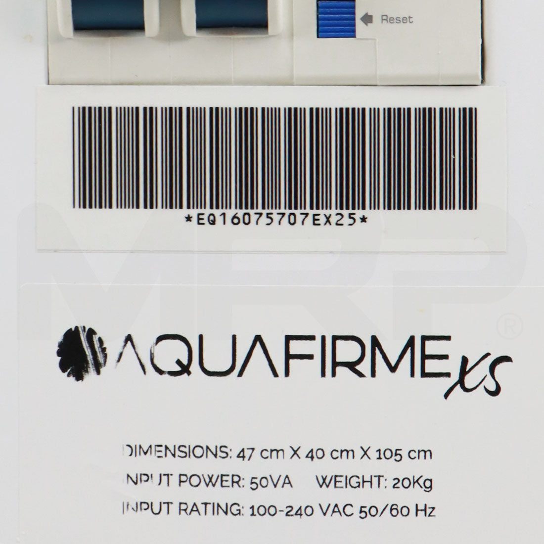AMP AquafirmeXS System Serial