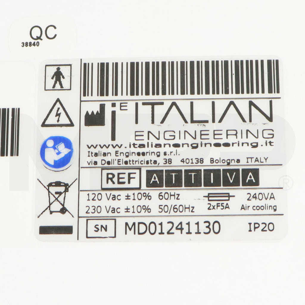 Aurea Biotech Reveal Attiva System Console Label