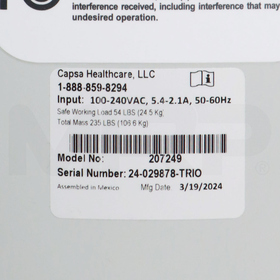 Aurea Biotech Reveal Attiva System Cart Label