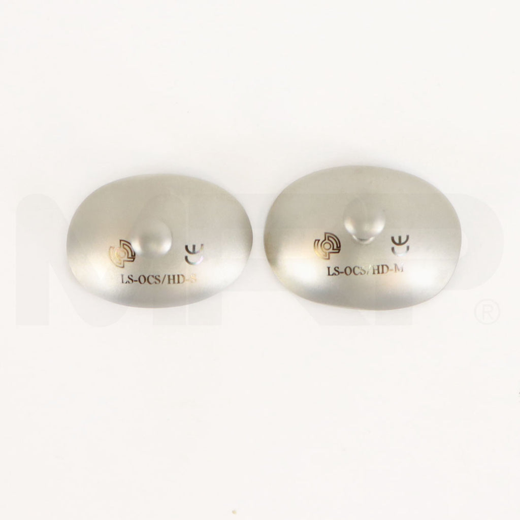 Ocular Medium 28x21mm Laser Patient Eye Shields With Handle Set