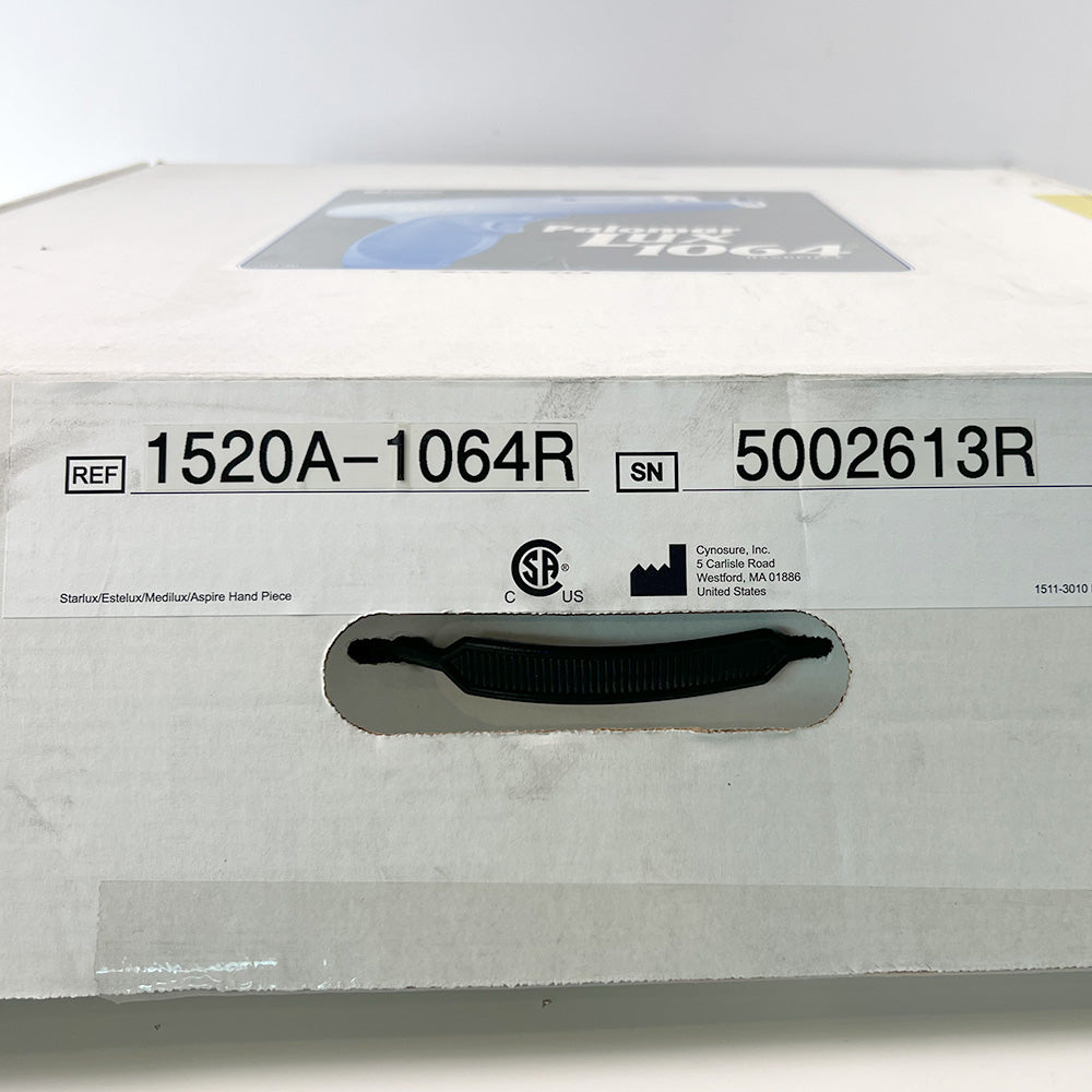 Palomar StarLux 300/500 Lux1064 Handpiece Cynosure Factory Refurbished 5002613R (0 Shots)