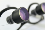 Chess 5.75 R3 Double Eye Magnifier Loupe Glasses Hands-Free Black Color AS IS