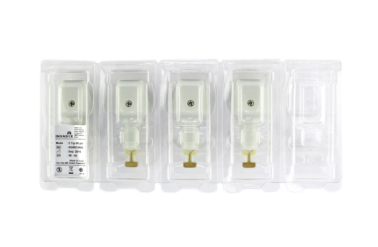 4 tips Inmode Invasix Fractora RF Microneedle 60-Pin Tips AG601260A
