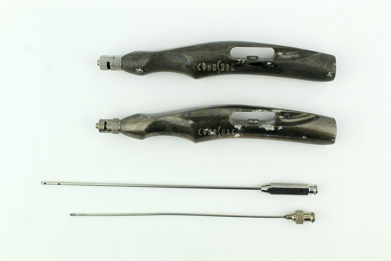 2 Cynosure SmartLipo Metal Laser Cannula Handpiece & 2 Cannulas