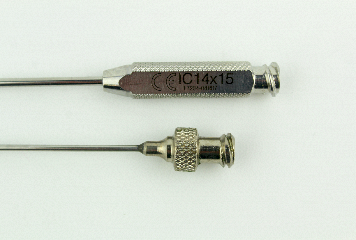 2 Cynosure SmartLipo Metal Laser Cannula Handpiece & 2 Cannulas
