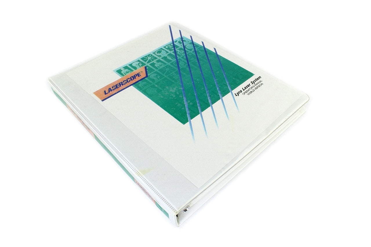 Laserscope Lyra Laser System Operator's Manual World Version 2000 (5 Languages)