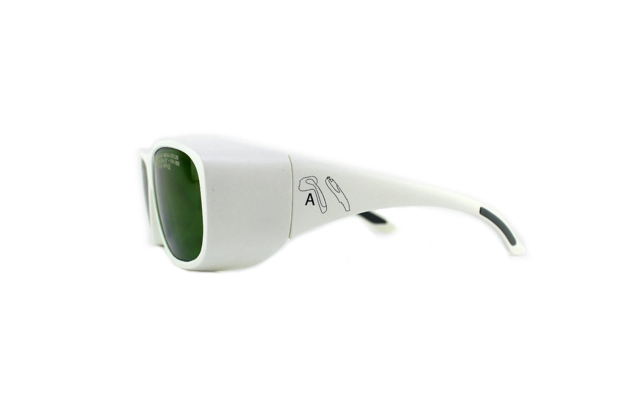 Cutera Xeo Laser IPL Operator Eyewear Safety Glasses Chartreuse Tint NdYAG 1064