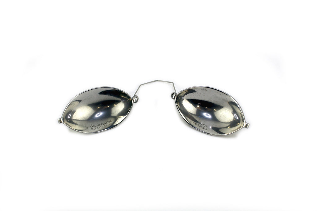 Oculi-Plastik Metal Laser Patient Eye Protection Shields Goggles MTL QC - VLT 0%