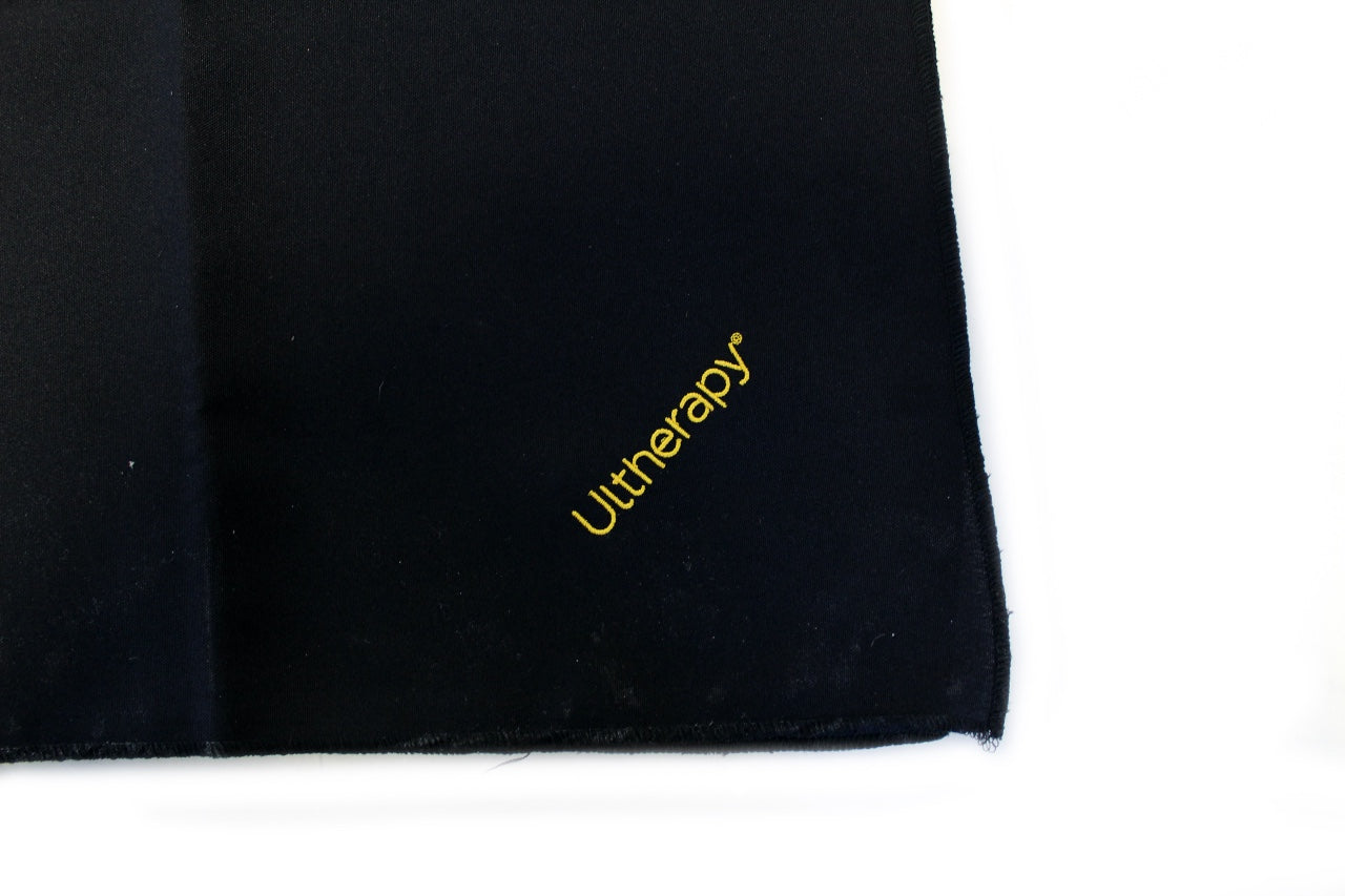 Ultherapy Black Premium Multi-Purpose Cape Medium Size with Ultharapy Logo
