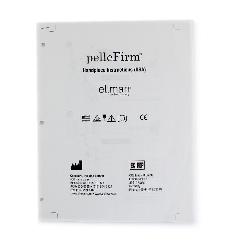 Ellman PelleFirm Handpiece Instructions cynosure