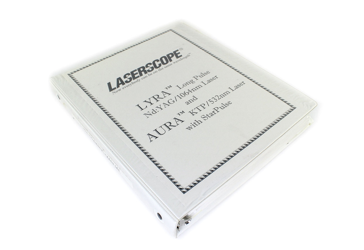 Lyra Long Pulse NdYAG/1064nm Laser Aura KTP/532nm w/ StarPulse Training Guide