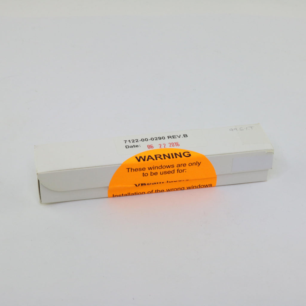 Candela 7122-00-0290 Vbeam Dye Laser Handpiece Fiber Optic Windows 4 Pack 2016