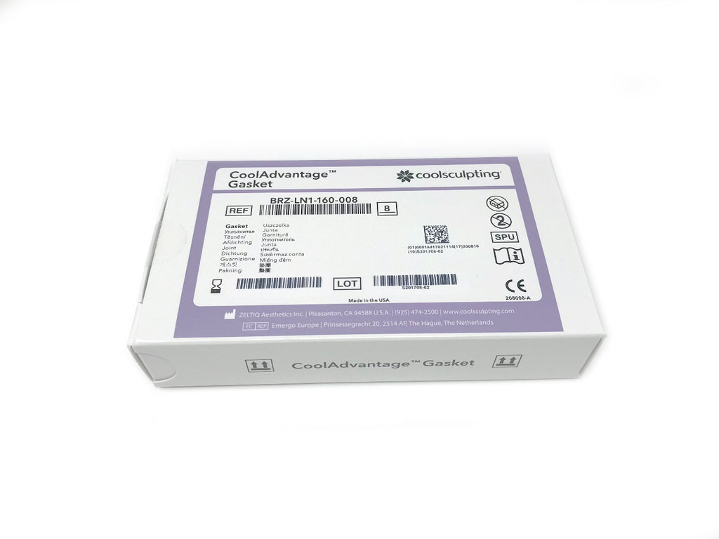 Zeltiq Coolsculpting Cool Advantage Gasket Pack of 8 PN: BRZ-LN1-160-008