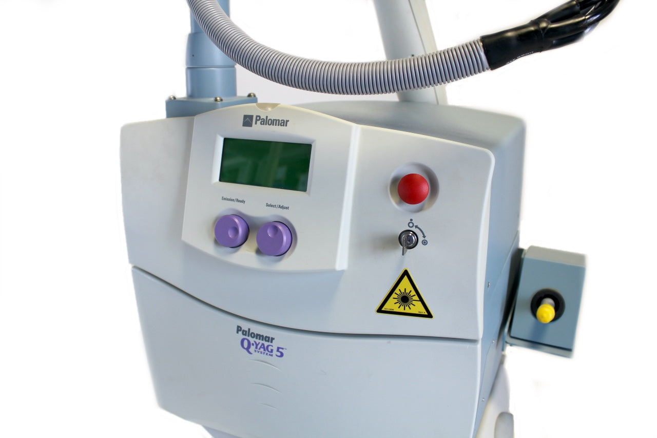 2011 Palomar QYAG5 Q Switch Nd YAG 532 1064 Tattoo Pigmented Lesion Laser YAG 5