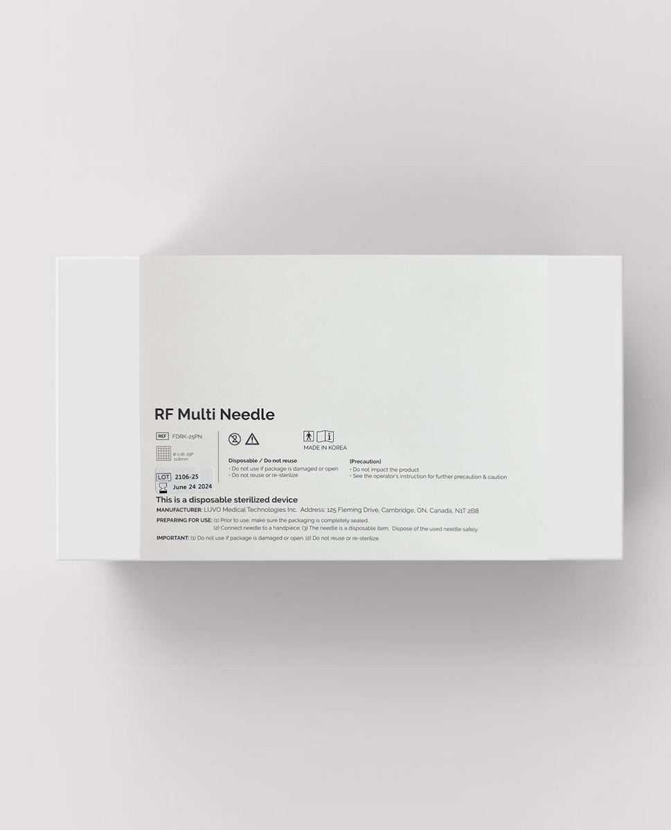 LUVO Darwin Prolift RF Multi Needle 25-Pin Microneedle Tips Non-Insulated x10