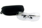 Crews Safety Glasses with Clear Lens / Industrial Rated Safety Glasses ANSI Z87
