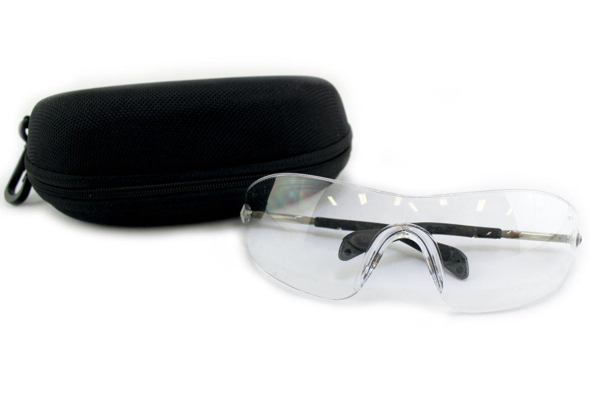 Crews Safety Glasses with Clear Lens / Industrial Rated Safety Glasses ANSI Z87