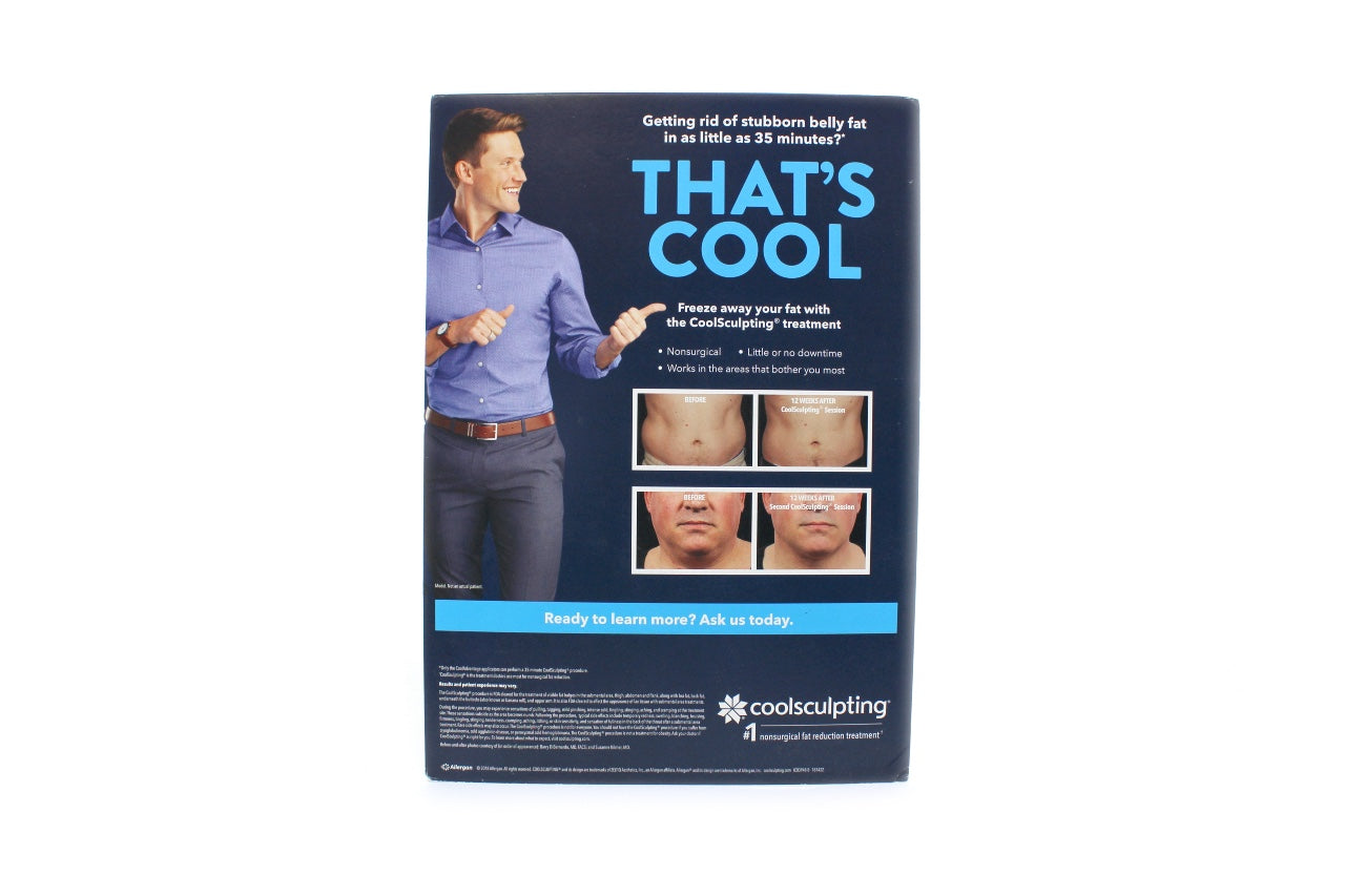 Zeltiq CoolSculpting THAT'S COOL Freeze Fat Treatment Desktop Display Photo Stand
