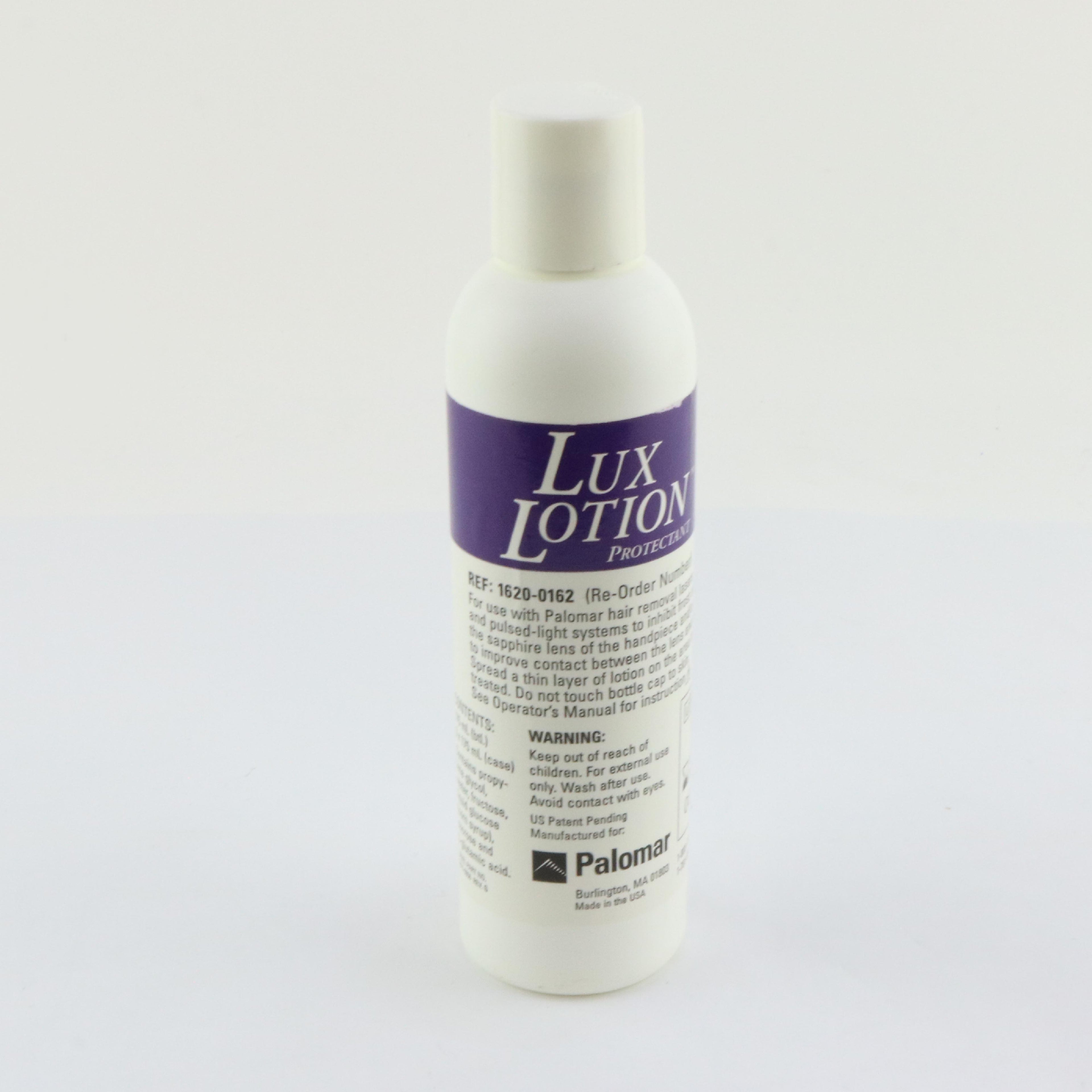 Cynosure Palomar 1620-0162 Lux Lotion Protectant Laser IPL HALF Bottle EXP 2020