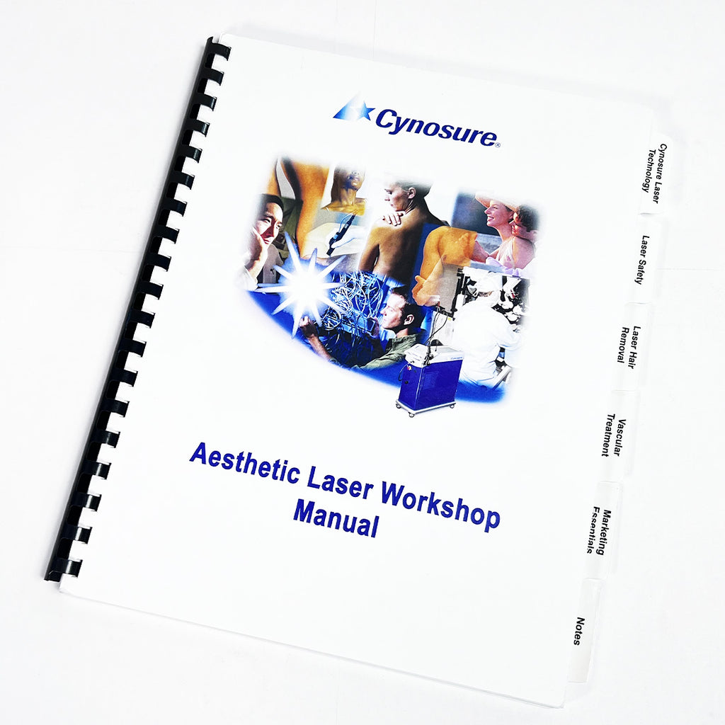 Cynosure Lasers Aesthetic Laser Workshop Manual