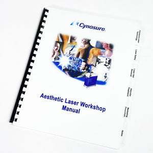 Cynosure Lasers Aesthetic Laser Workshop Manual