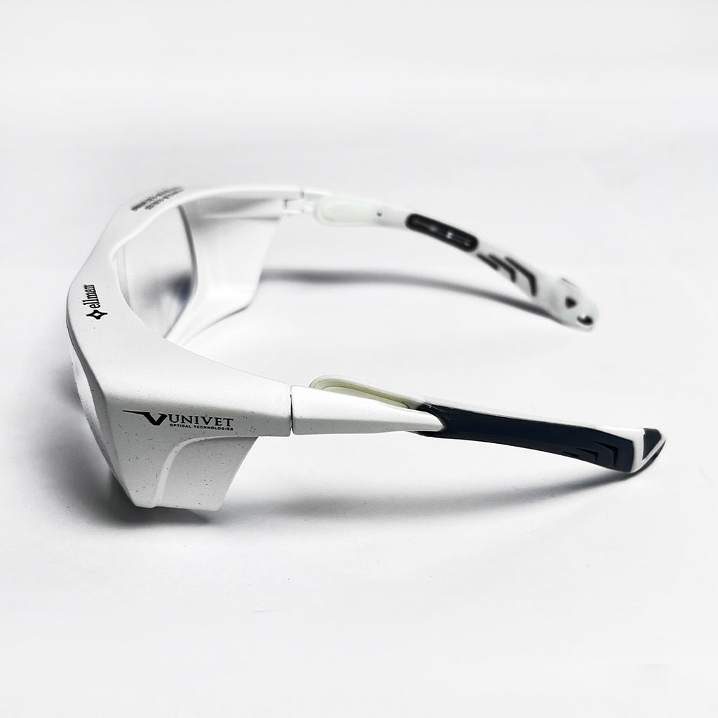 Ellman Univet ERB CO2 Laser Safety Glasses PPE White w Clear Lens OD5 @ 10600nm