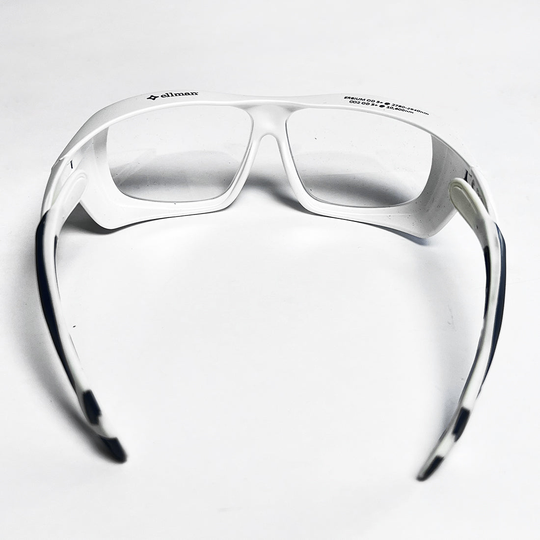 Ellman Univet ERB CO2 Laser Safety Glasses PPE White w Clear Lens OD5 @ 10600nm