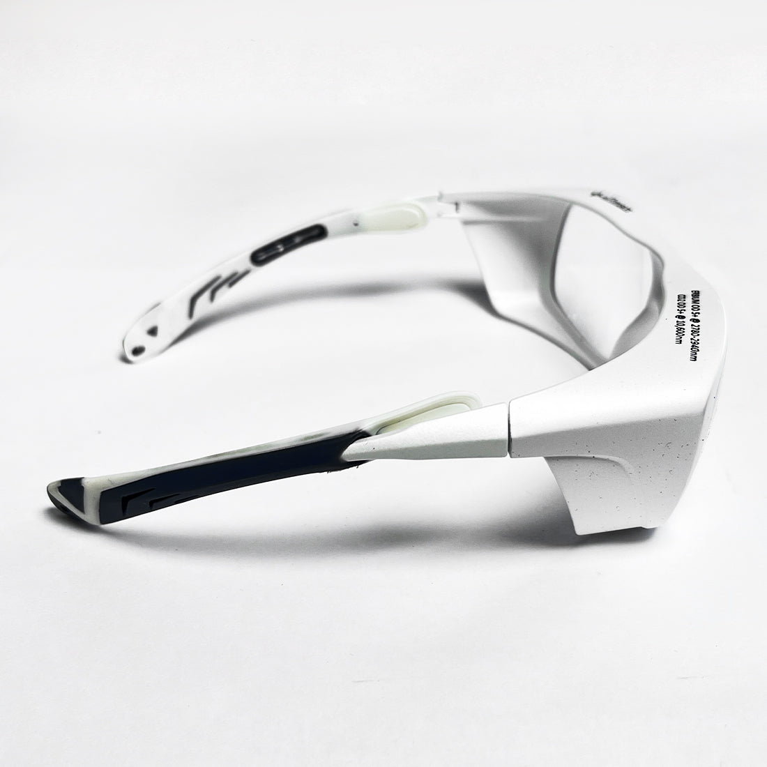 Ellman Univet ERB CO2 Laser Safety Glasses PPE White w Clear Lens OD5 @ 10600nm